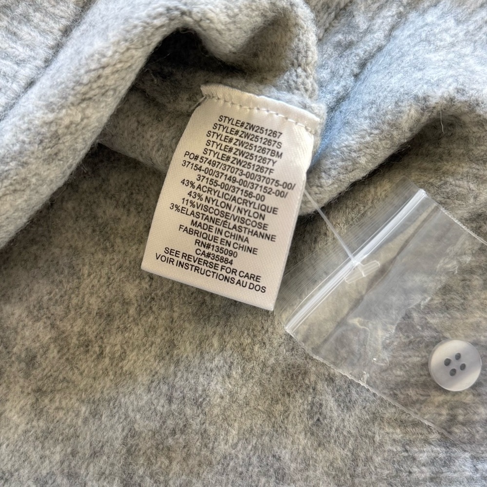 Z Supply Gray Women's Sweater - Picture 4 of 5